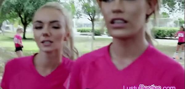 Banging soccer chicks in foursome and filming it